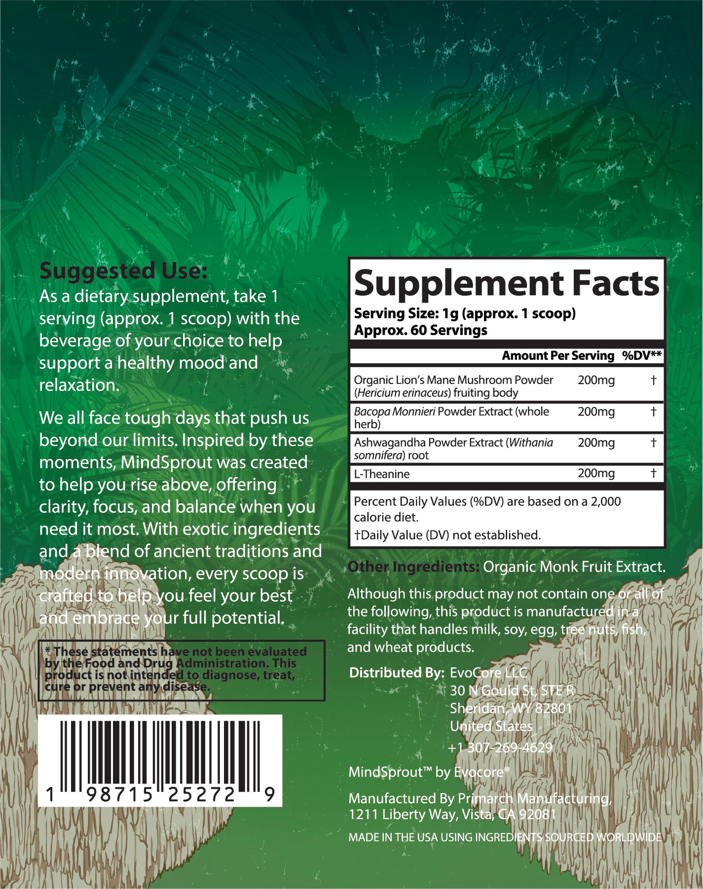 MindSprout Nootropic Sweetener